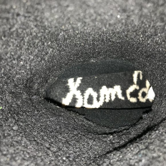 SAM EDELMAN Boots Women 8M/38 Fleece Lined Black Leather Mid Calf Pull On Wedge - Picture 7 of 11